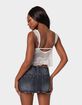 EDIKTED Jasmine Sheer Lace Top image number 4