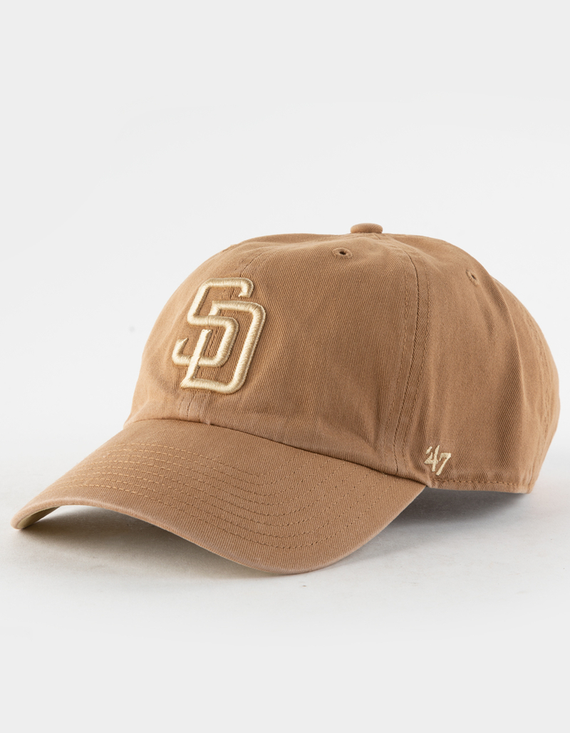 47 BRAND San Diego Padres '47 Clean Up Ballpark Strapback Hat image number 0