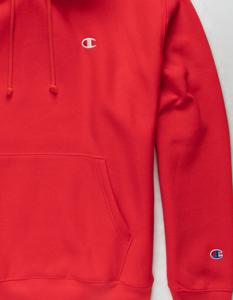 CHAMPION Reverse Weave Scarlet Mens Hoodie image number 1