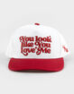 LOCAL BEACH You Look Like You Love Me Womens Snapback Hat image number 2