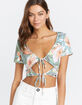 VOLCOM Had Me At Aloha Cut Out Womens Top image number 1