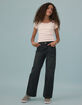 RSQ Girls High Rise Wide Leg Jeans image number 1