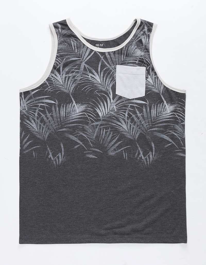 GROM Palm Fade Boys Pocket Tank image number 0