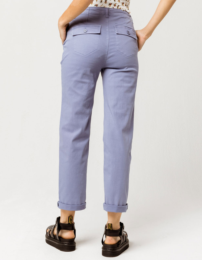 SKY AND SPARROW Twill Straight Leg Womens Pants image number 2