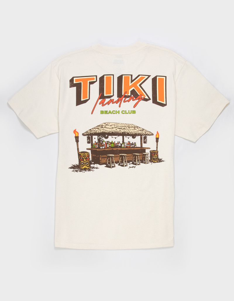 BECAUSE WEEKEND Tiki Mens Tee image number 0