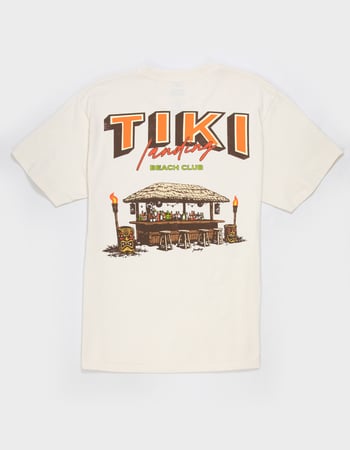 BECAUSE WEEKEND Tiki Mens Tee Primary Image