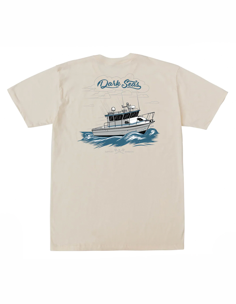 DARK SEAS Rough Waters Mens Tee image number 1