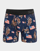 SHINESTY Bootstraps & Chaps Mens Mid Boxer Briefs image number 1