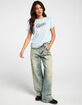 GUESS JEANS Script Regular Fit Womens Tee image number 2