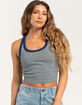 FULL TILT Stripe Womens Racerback Tank Top image number 1