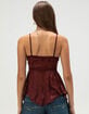 BDG Urban Outfitters Celia Devoré Womens Babydoll Top image number 5