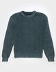 RSQ Mens Washed Waffle Sweater image number 2