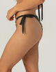 ED HARDY Link Tie Side Cheeky Bikini Bottoms image number 3