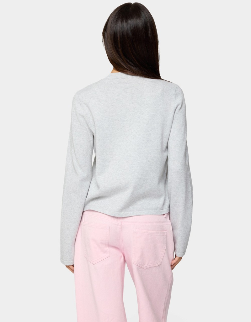 EDIKTED Jenie Split Front Knit Cardigan image number 2