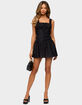 EDIKTED Harmonie Tie Front Mini Dress image number 5