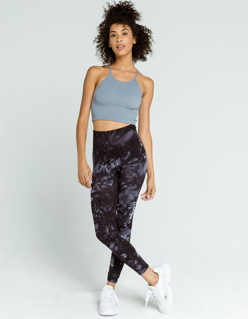 FREE PEOPLE FP Movement Womens Gray Cropped Run Tank image number 3