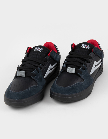 LAKAI x Public Enemy Telford Low Mens Shoes Primary Image