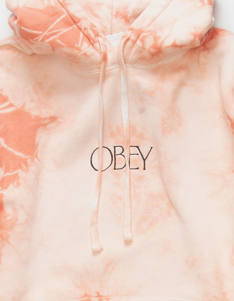 OBEY Unlimited Obey Mens Tie Dye Hoodie image number 1