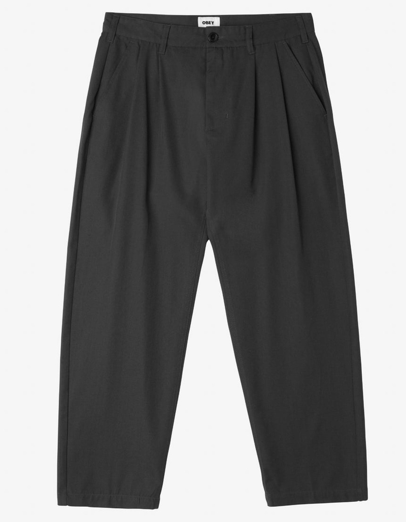 OBEY Fubar Mens Pleated Pants image number 0