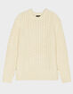 BRIXTON Fisherman Mens Cable Knit Sweater image number 1
