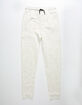 HOLLYWOOD Fleece Moto White Boys Jogger Pants image number 1