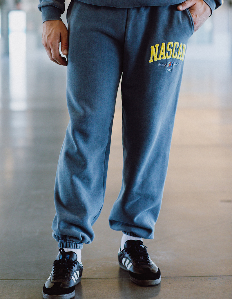 TILLYS x NASCAR Mens Fleece Joggers image number 1