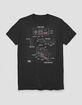 NINTENDO NES Schematic Unisex Tee image number 1