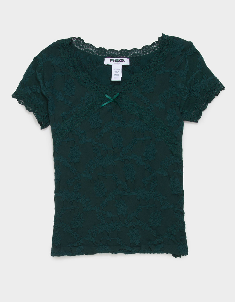 RSQ Girls Lace Seamless Top image number 0