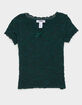 RSQ Girls Lace Seamless Top image number 1