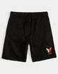 LA FAMILIA Butterfly Mens Sweat Shorts image number 1