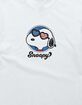 PEANUTS Snoopy USA Flag Glasses Unisex Tee image number 2