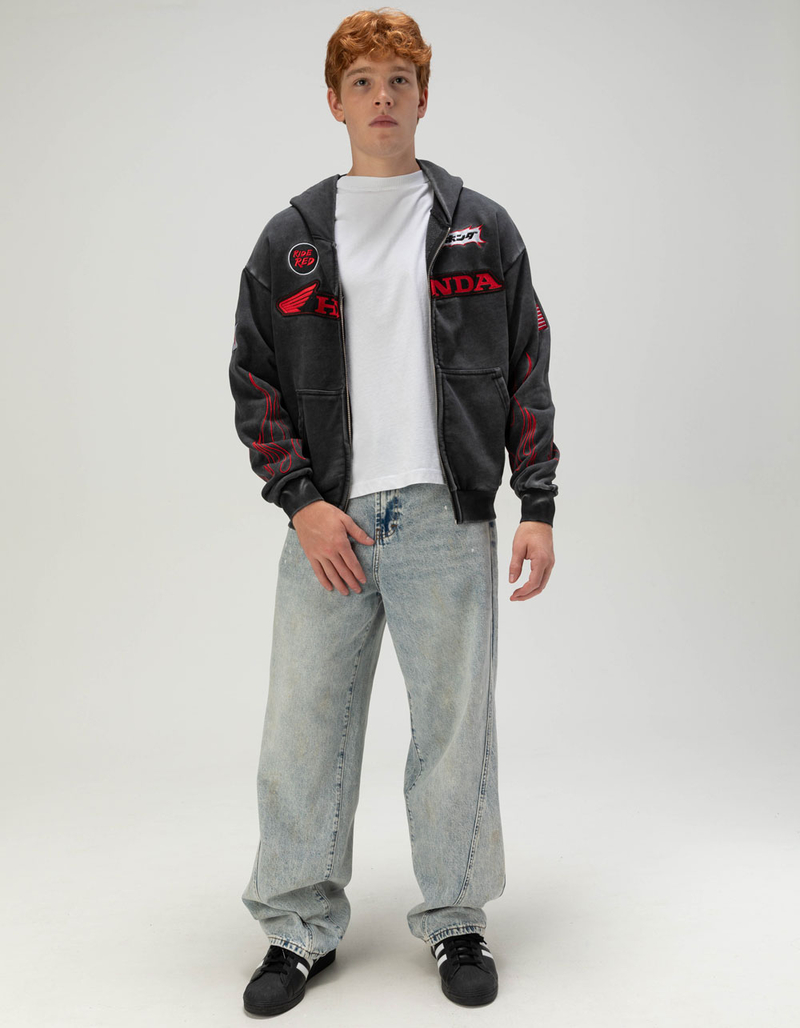 HONDA Daytona Mens Zip-Up Hoodie image number 8