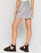 IVY & MAIN Plaid Womens Mini Skirt image number 3