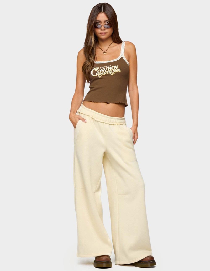 EDIKTED Nashville Cowboy Graphic Tank Top image number 4