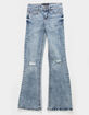 CELEBRITY PINK Girls High Rise Flare Jeans image number 1