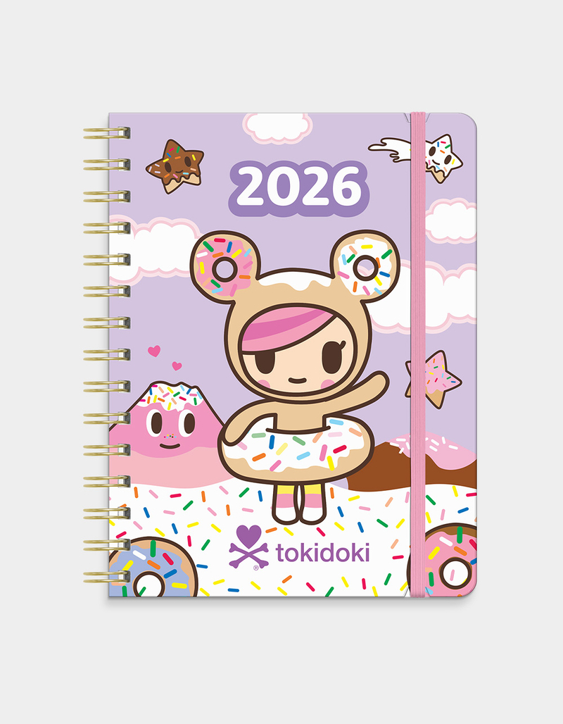 STUDIO OH! x tokidoki 2026 Donutella Deluxe Compact Flexi Planner image number 0