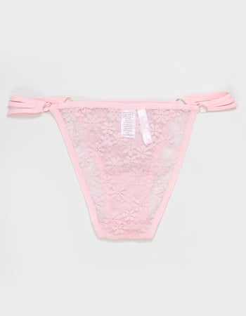 FULL TILT Strappy Side Lace Cheeky Panties Alternative Image