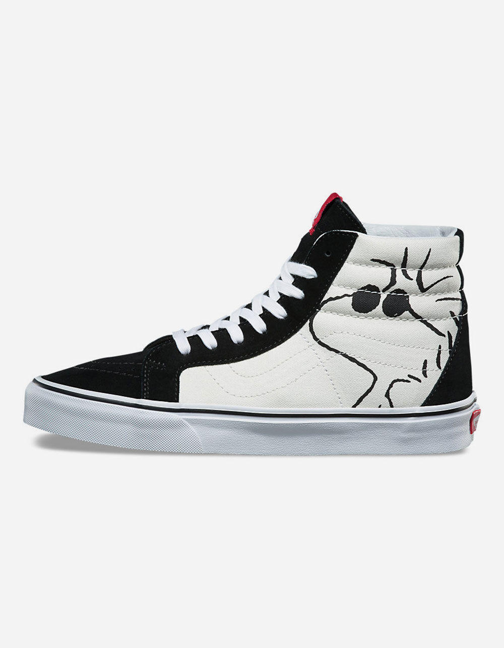 VANS x PEANUTS Joe Cool Sk8-Hi Reissue Shoes - BLKWH | Tillys