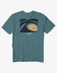 QUIKSILVER Arts In Palms Mens Tee image number 1