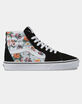 VANS Garden Floral Sk8-Hi True White Womens Shoes image number 1