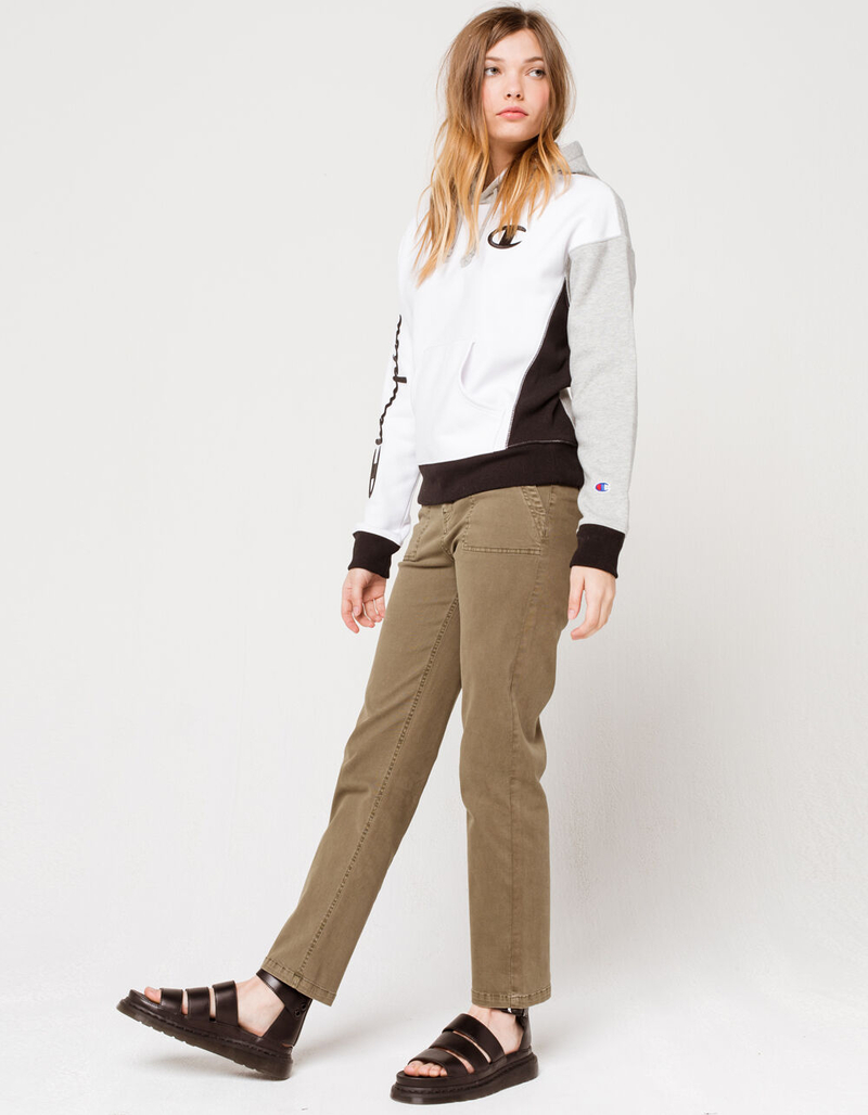 CHAMPION Reverse Weave Colorblock Womens Hoodie image number 3