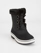 LUCKY TOP Black Girls Winter Boots image number 2