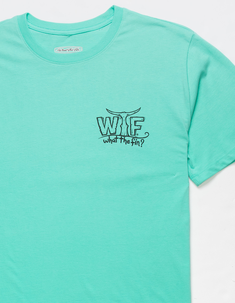 WHAT THE FIN Iguana Beer Mens Tee image number 2