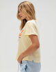 SENDERO PROVISIONS CO. Coastal Cowgirl Womens Crop Boxy Tee image number 3