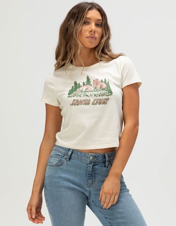 SANTA CRUZ Woodland Womens Crop Tee Primary Image