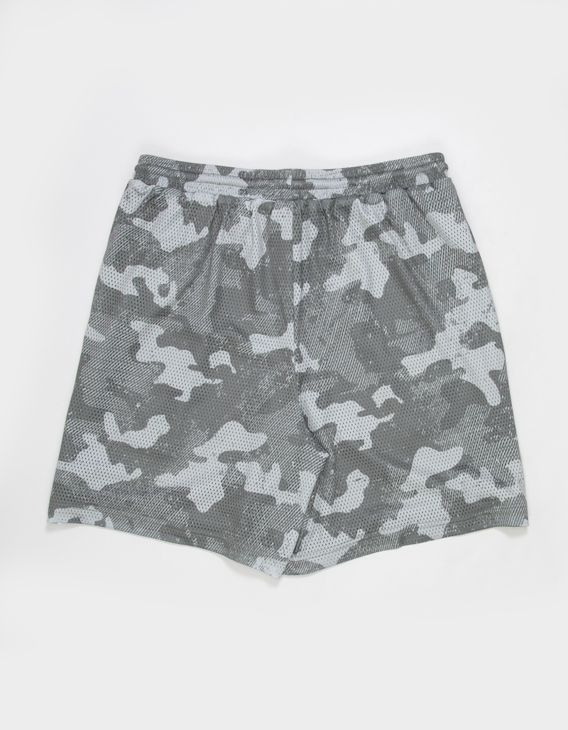 RSQ Mens Embroidered Mesh Shorts image number 1