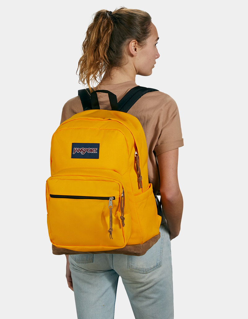 JANSPORT Right Pack Yellow Maize Backpack image number 4
