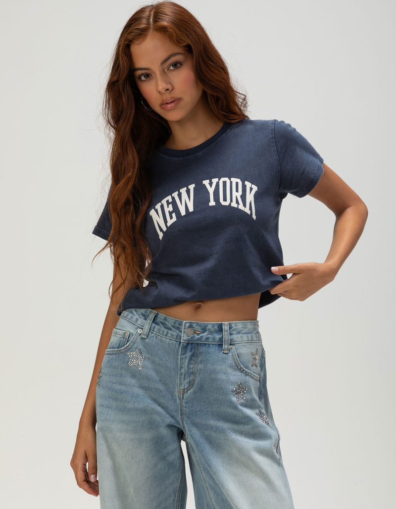 RSQ Womens New York Relaxed Tee image number 0