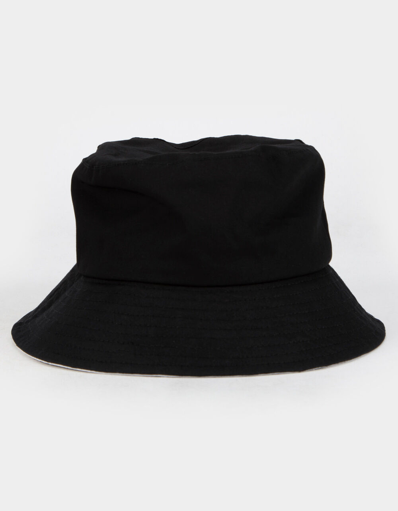 KANGOL Cotton Black Bucket Hat image number 1
