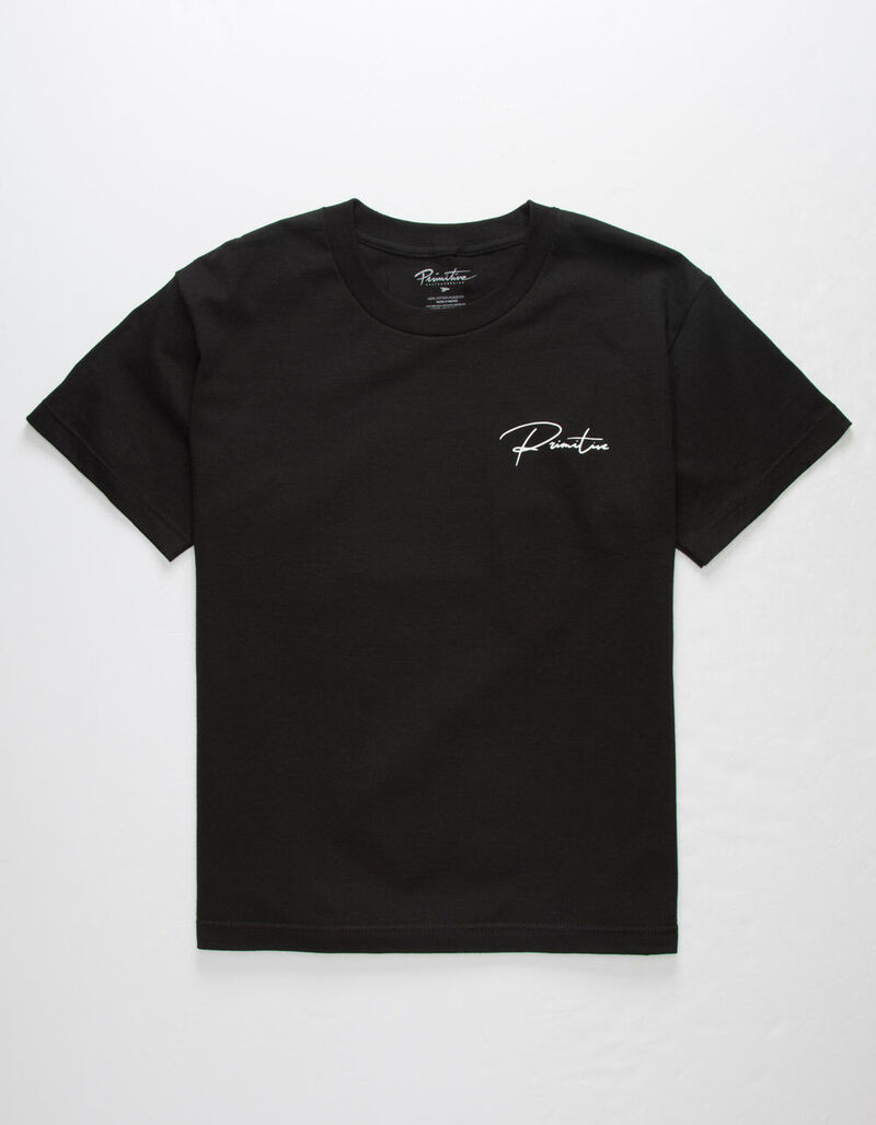 PRIMITIVE Ginza Cat Boys T-Shirt - BLACK - 360810100